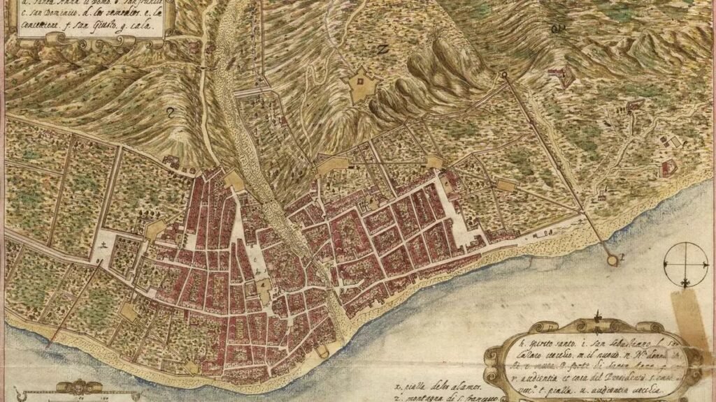 Plano de Leonardo Torriani (1590)
